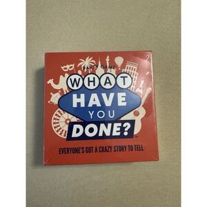 What Have You Done? Brand New Sealed Party Game 17 And Up 2‎ Plus Players